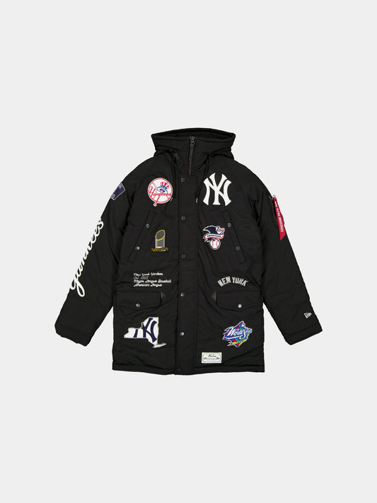 NEW YORK YANKEES X ALPHA X NEW ERA PARKA (BLACK) OUTERWEAR Alpha Industries BLACK S 