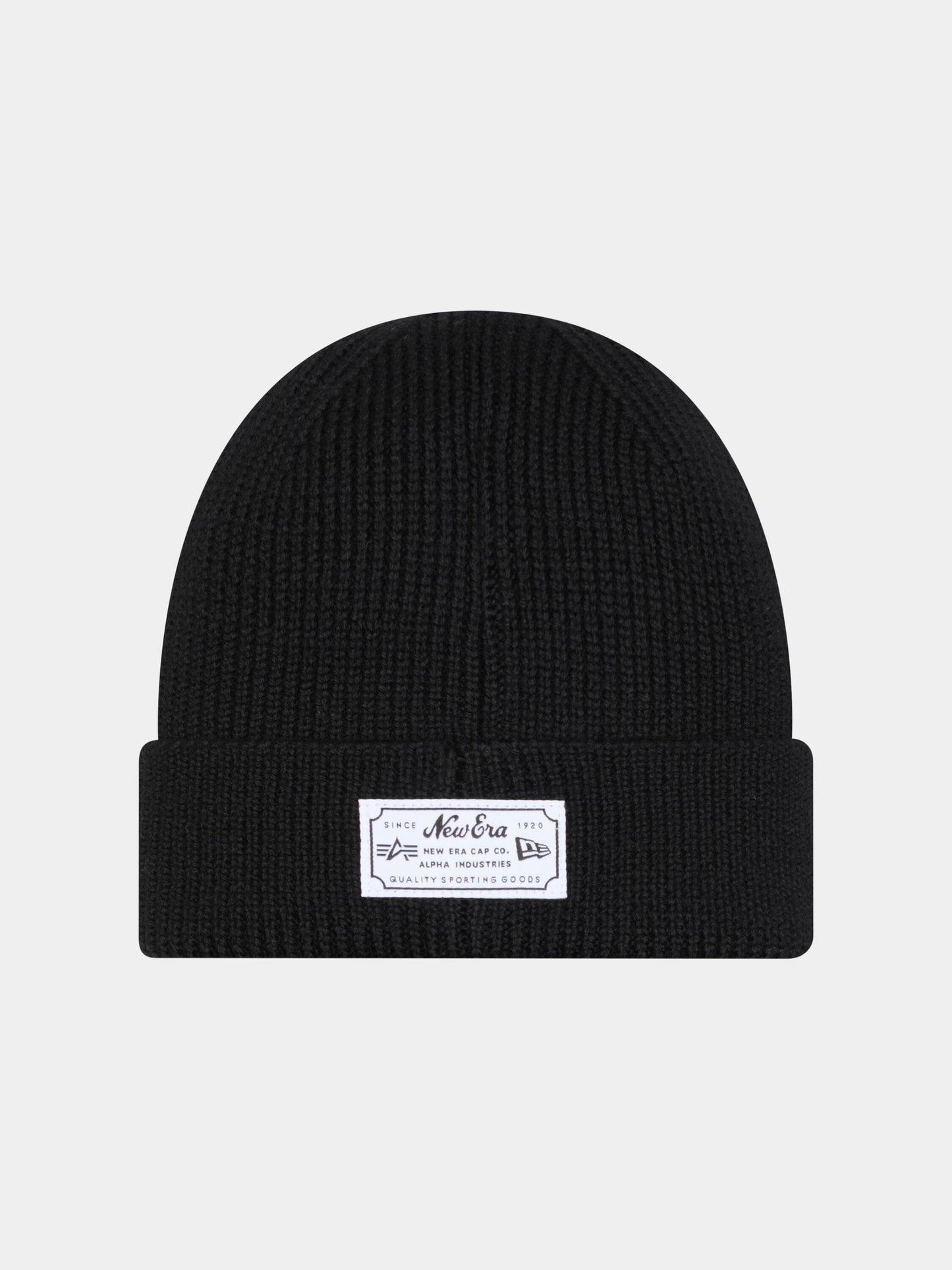 NEW YORK YANKEES X ALPHA X NEW ERA SHORT CUFF BEANIE (BLACK) ACCESSORY Alpha Industries 