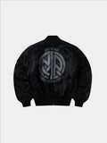 NO PROBLEMO X ALPHA NO WAR MA-1 OUTERWEAR Alpha Industries BLACK XS 