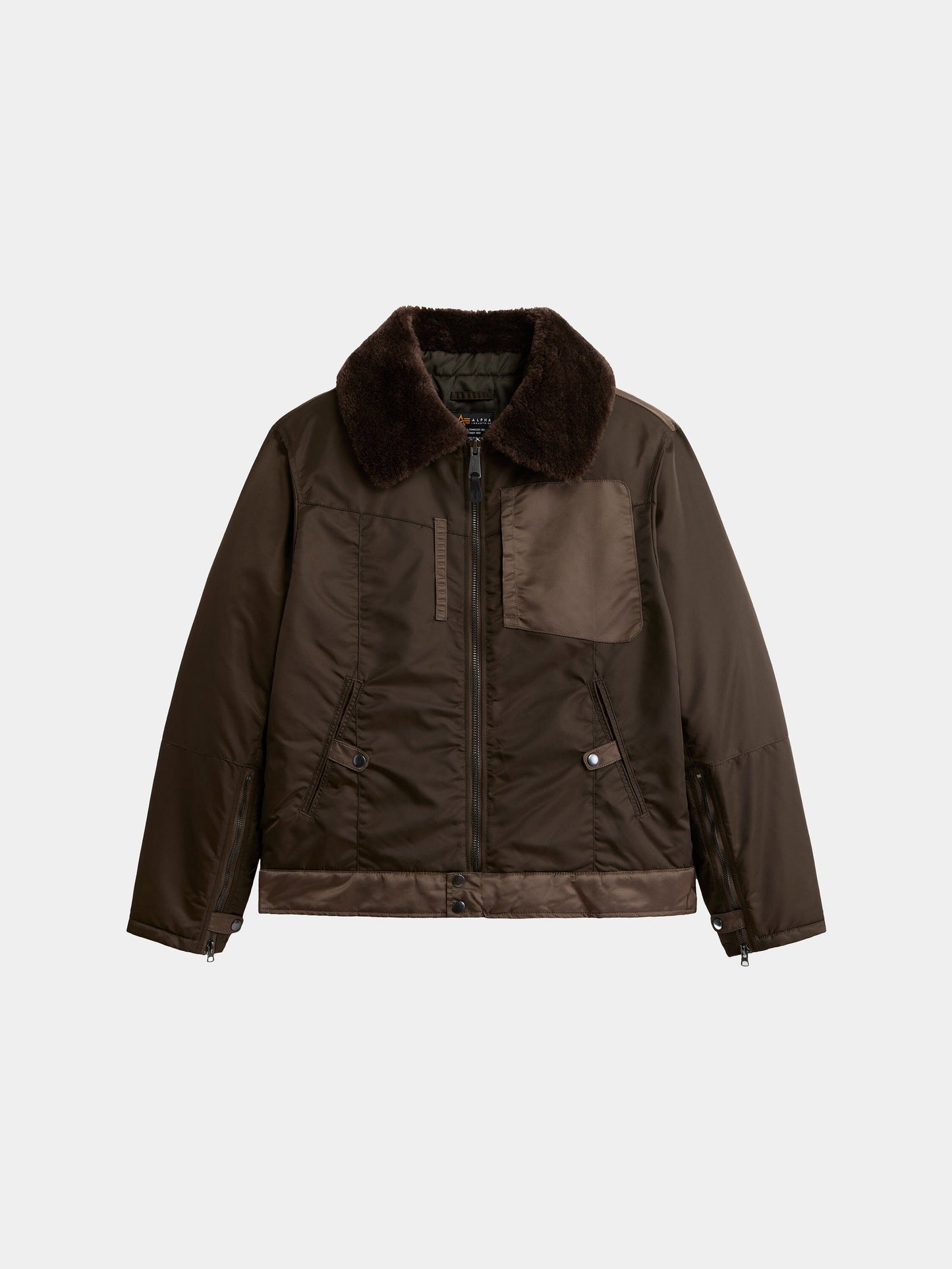 NYLON AVIATOR JACKET OUTERWEAR Alpha Industries ESPRESSO XS 