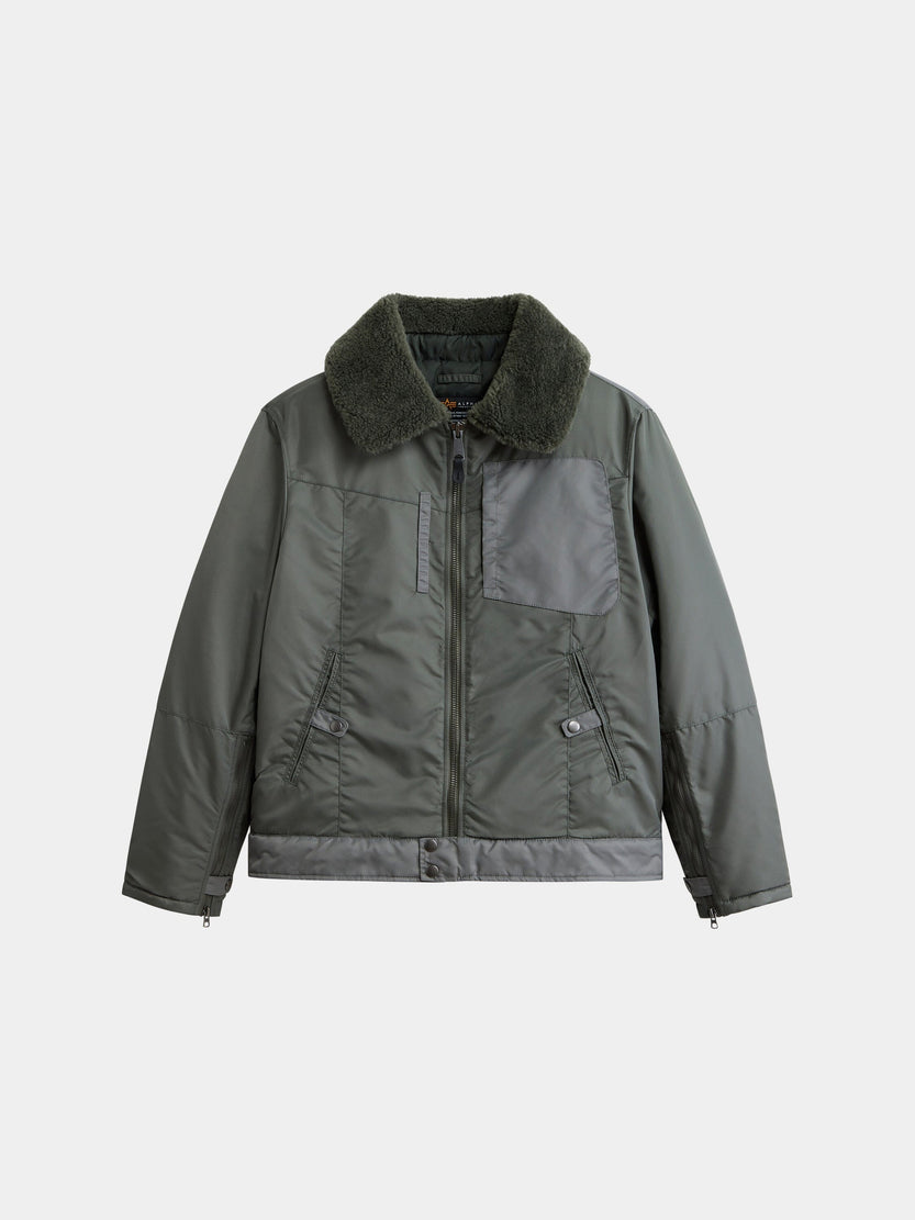 NYLON AVIATOR JACKET OUTERWEAR Alpha Industries FIELD GRAY XS 