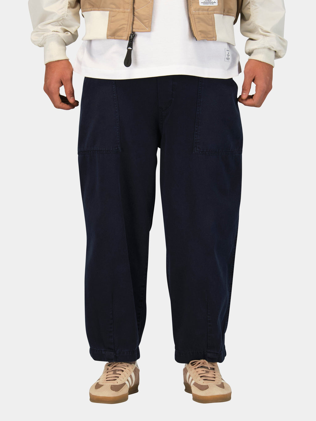 OVERSIZED COTTON PANT BOTTOMS Alpha Industries 
