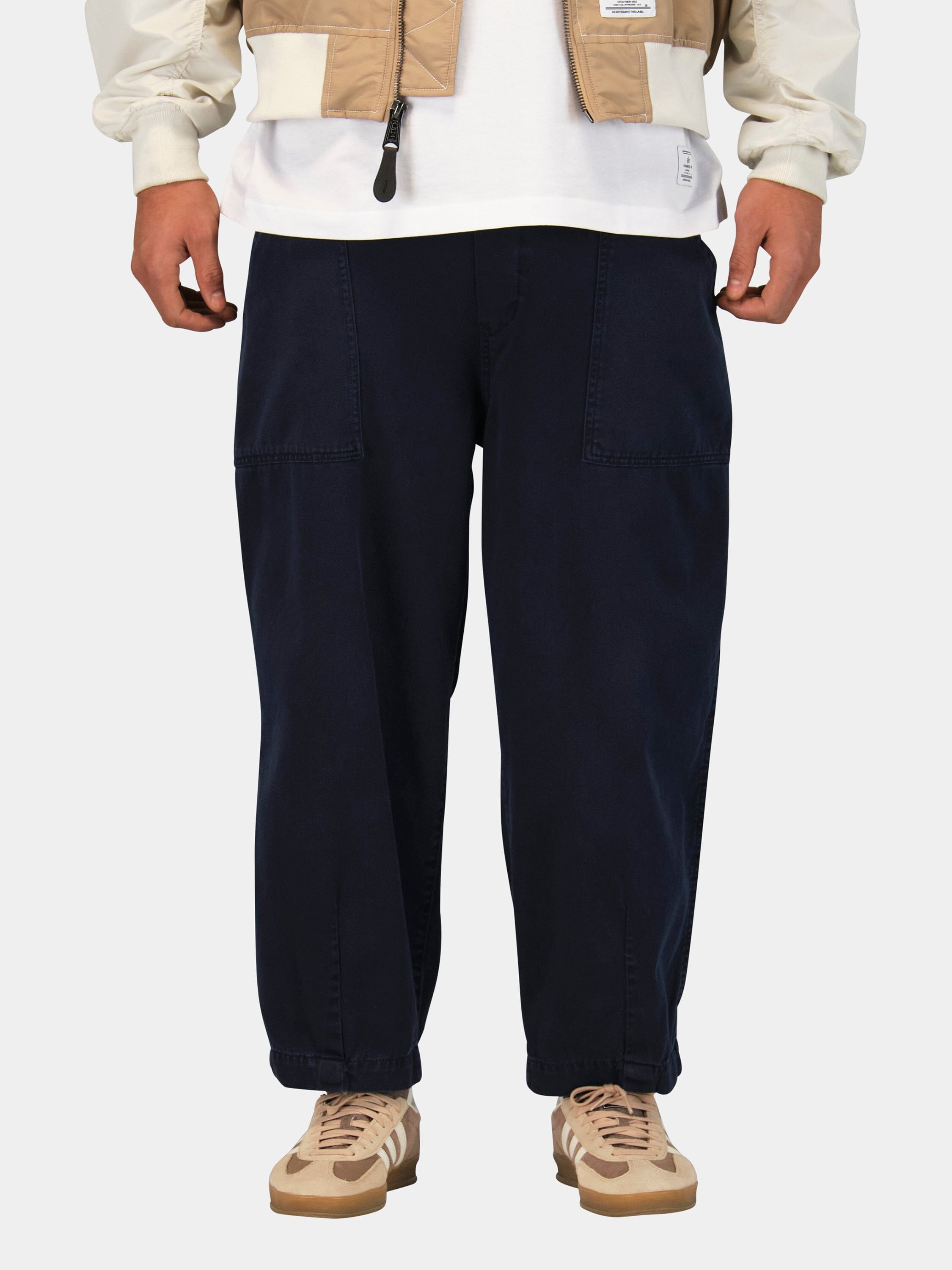 OVERSIZED COTTON PANT BOTTOMS Alpha Industries 