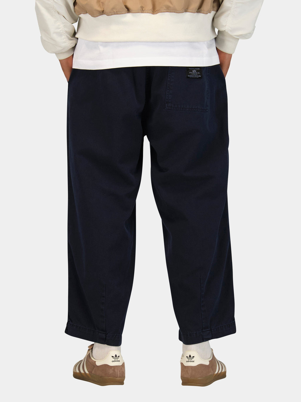 OVERSIZED COTTON PANT BOTTOMS Alpha Industries 