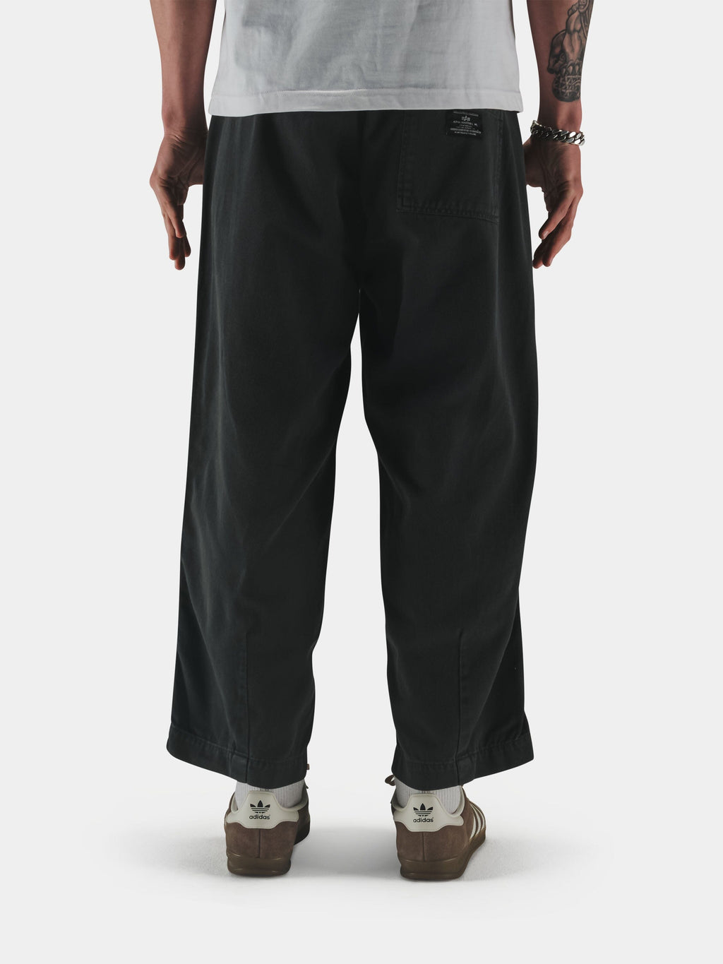 OVERSIZED COTTON PANT BOTTOMS Alpha Industries 