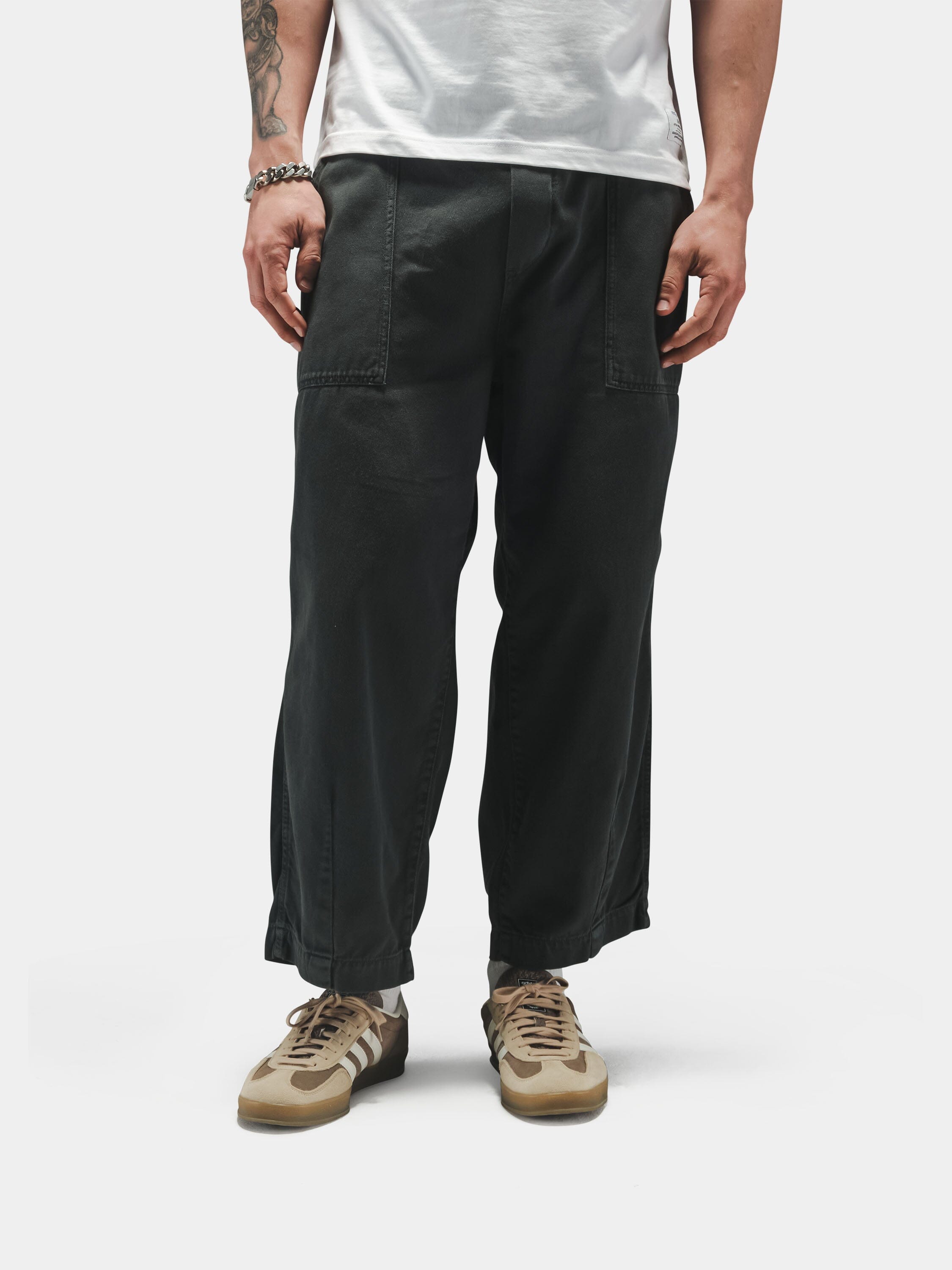 OVERSIZED COTTON PANT BOTTOMS Alpha Industries 