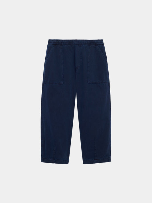 OVERSIZED COTTON PANT BOTTOMS Alpha Industries REPLICA BLUE XS 