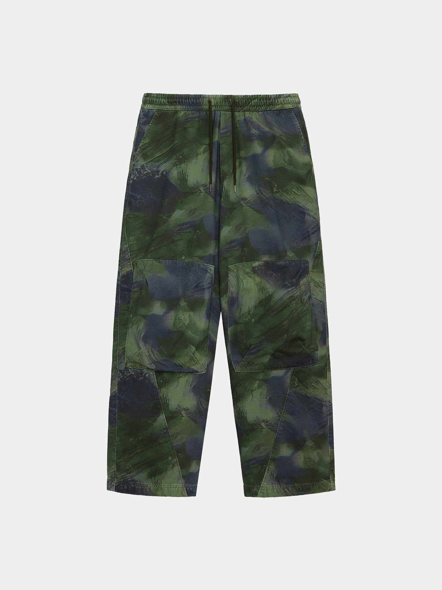OVERSIZED WASHED PANT BOTTOM Alpha Industries OLIVE RD CAMO XS 