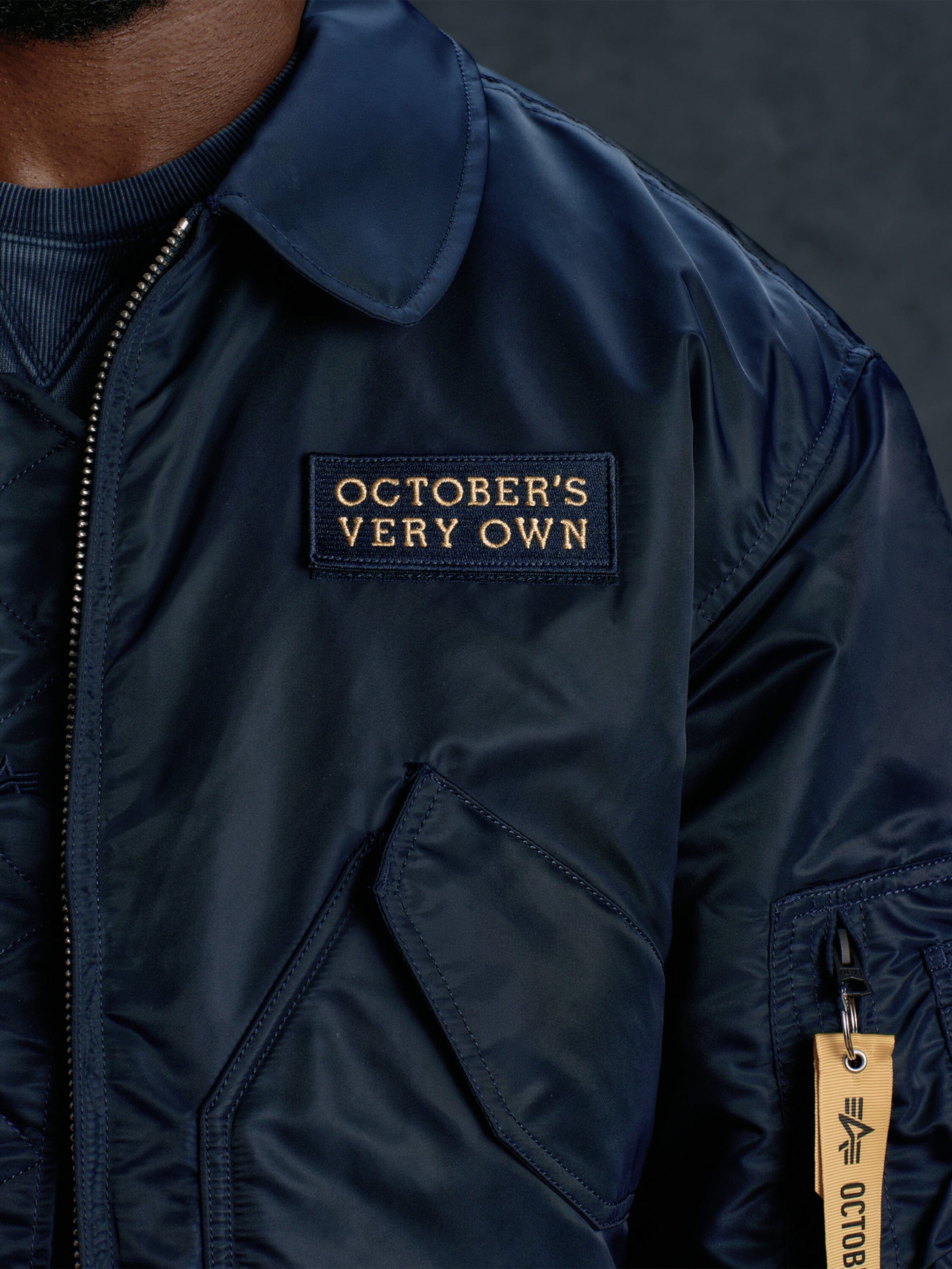 OVO x ALPHA CWU 45/P BOMBER JACKET COLLAB Alpha Industries 