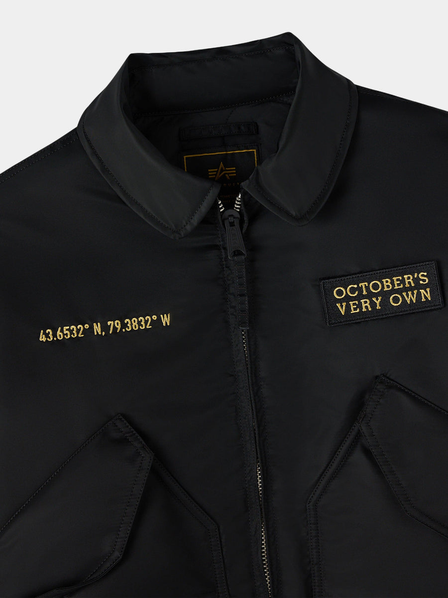 OVO x ALPHA CWU 45/P BOMBER JACKET COLLAB Alpha Industries 