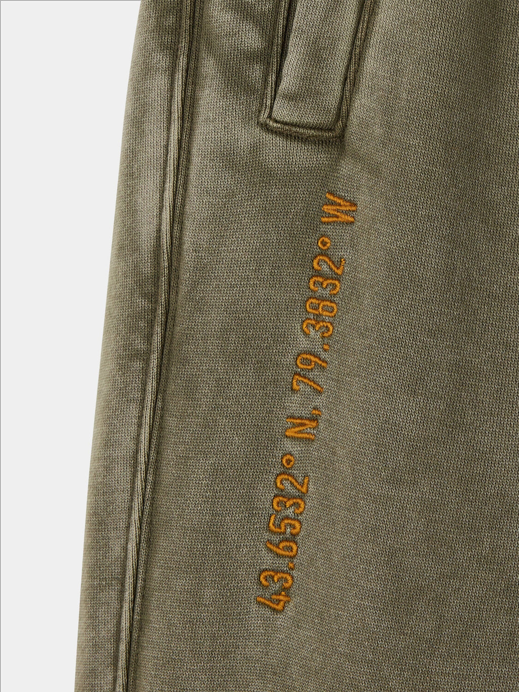 OVO X ALPHA GARMENT DYE FLEECE PANTS COLLAB Alpha Industries 