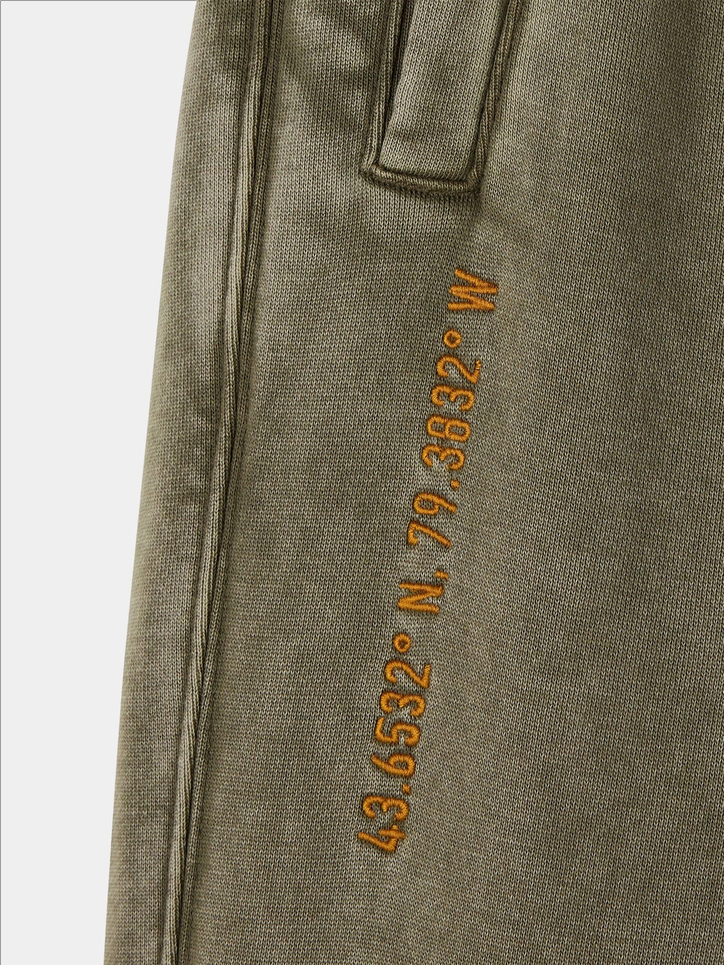 OVO X ALPHA GARMENT DYE FLEECE PANTS COLLAB Alpha Industries 