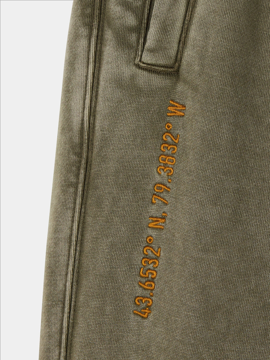 OVO X ALPHA GARMENT DYE FLEECE PANTS COLLAB Alpha Industries 