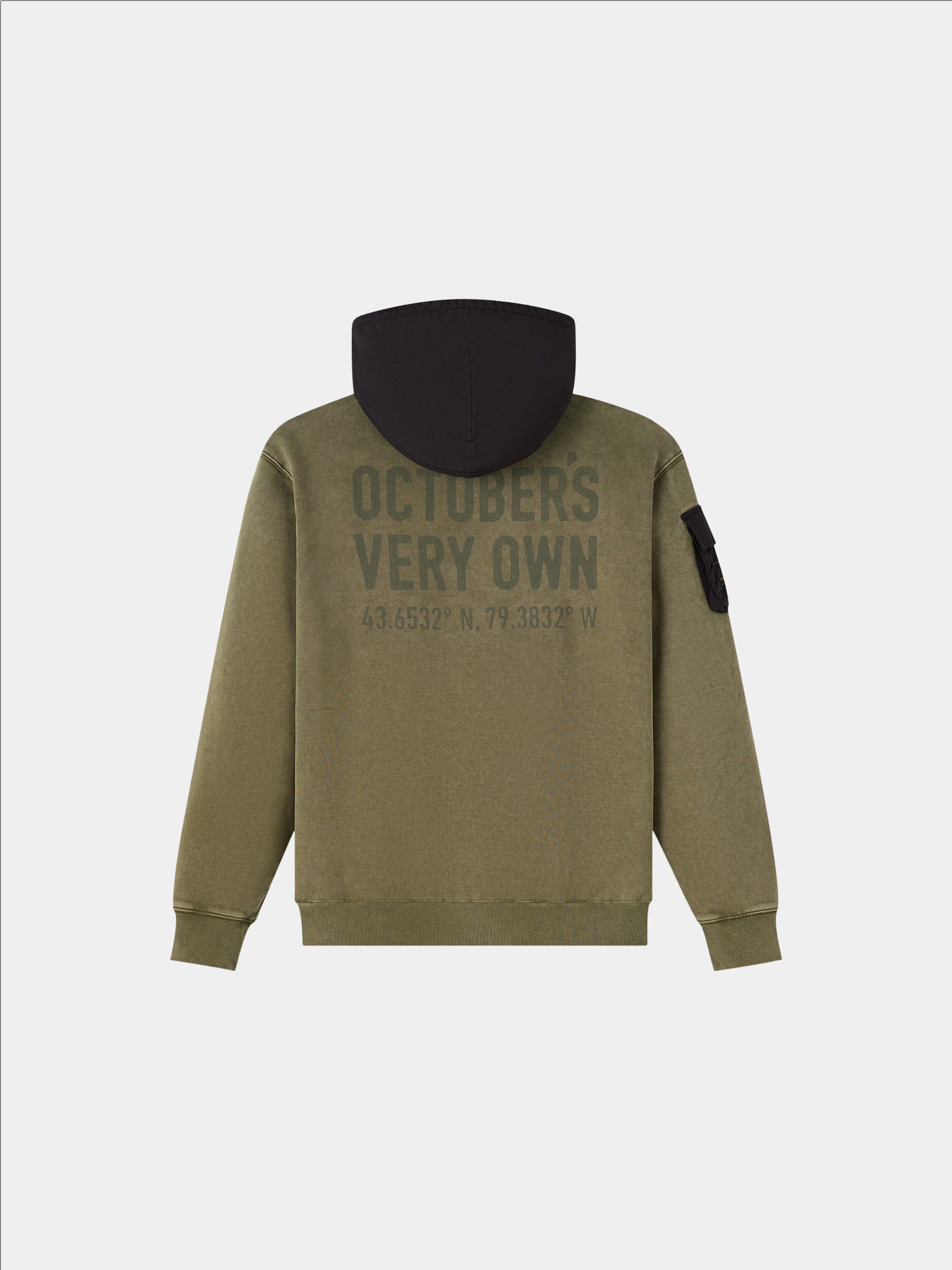 OVO X Alpha Garment Dye Hoodie | Alpha Industries