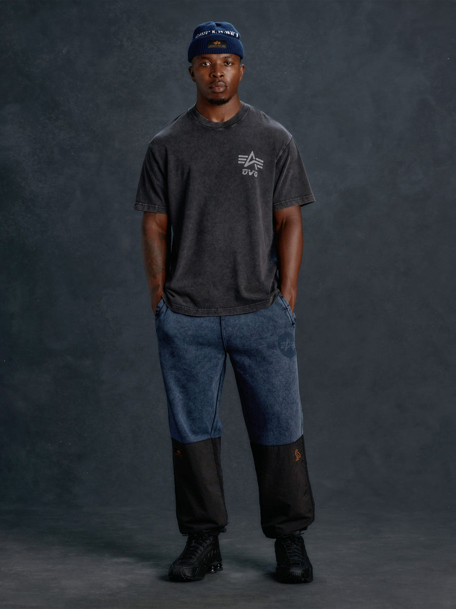 OVO X ALPHA GARMENT DYE T-SHIRT COLLAB Alpha Industries 
