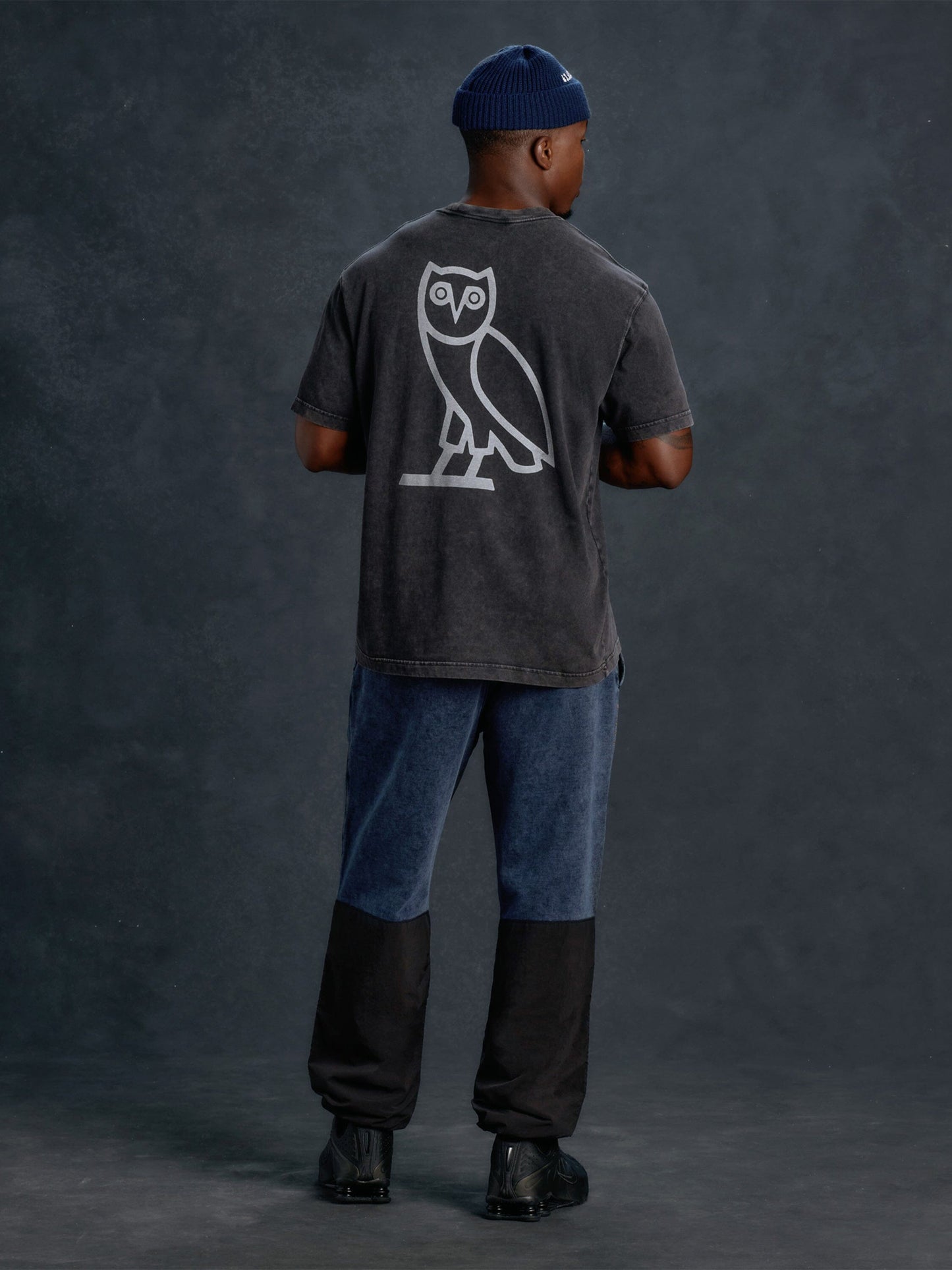 OVO X ALPHA GARMENT DYE T-SHIRT COLLAB Alpha Industries 