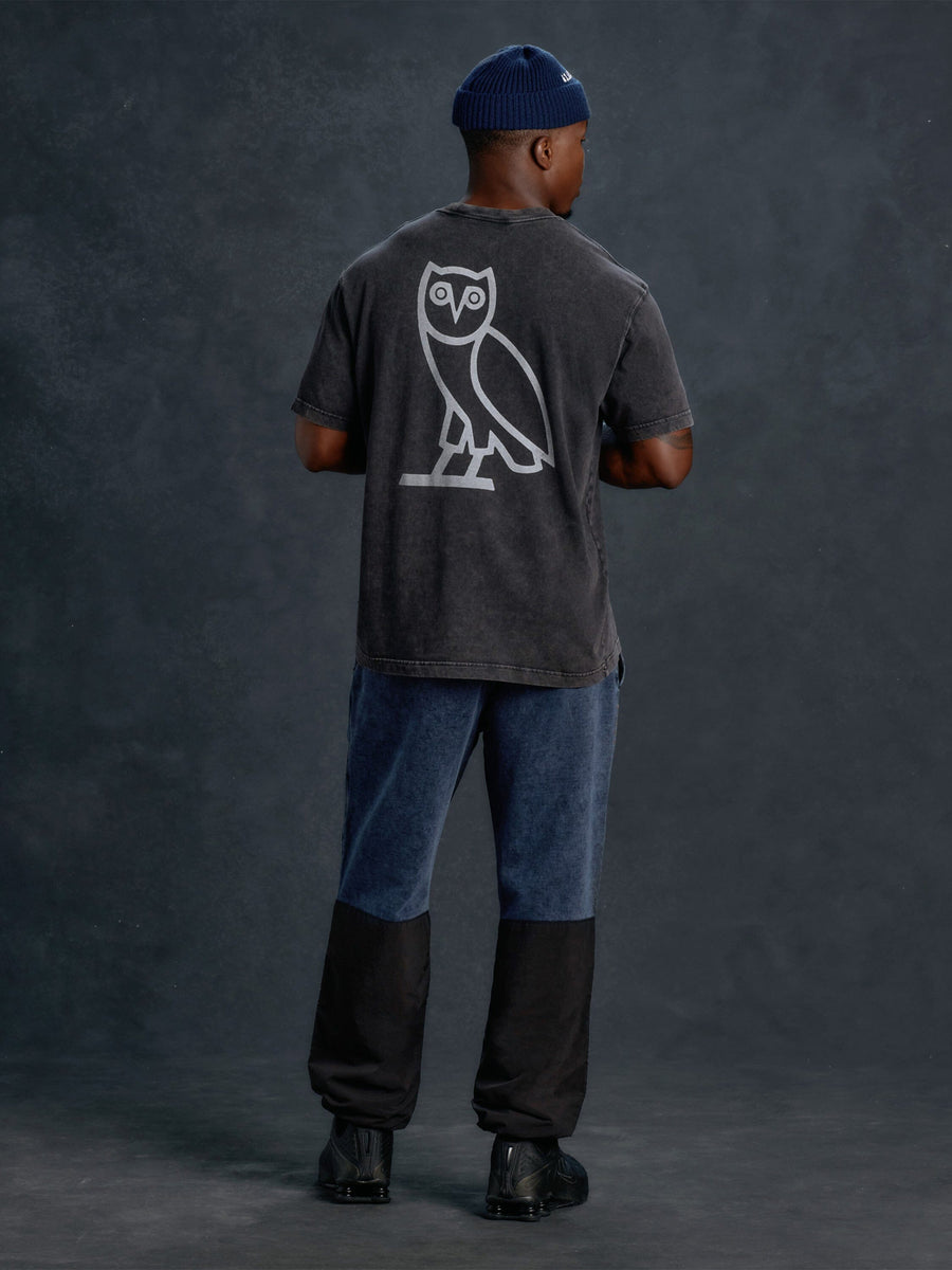 OVO X ALPHA GARMENT DYE T-SHIRT COLLAB Alpha Industries 