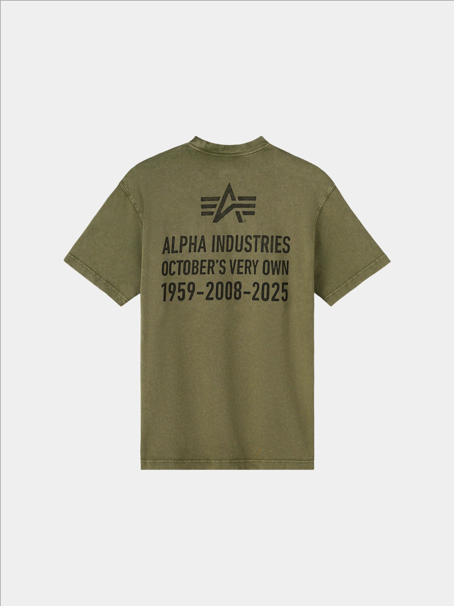 OVO X ALPHA GARMENT DYE T-SHIRT COLLAB Alpha Industries 