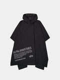 PACKABLE RAIN CAPE UTILITY GERMANY BLACK ONE SIZE 