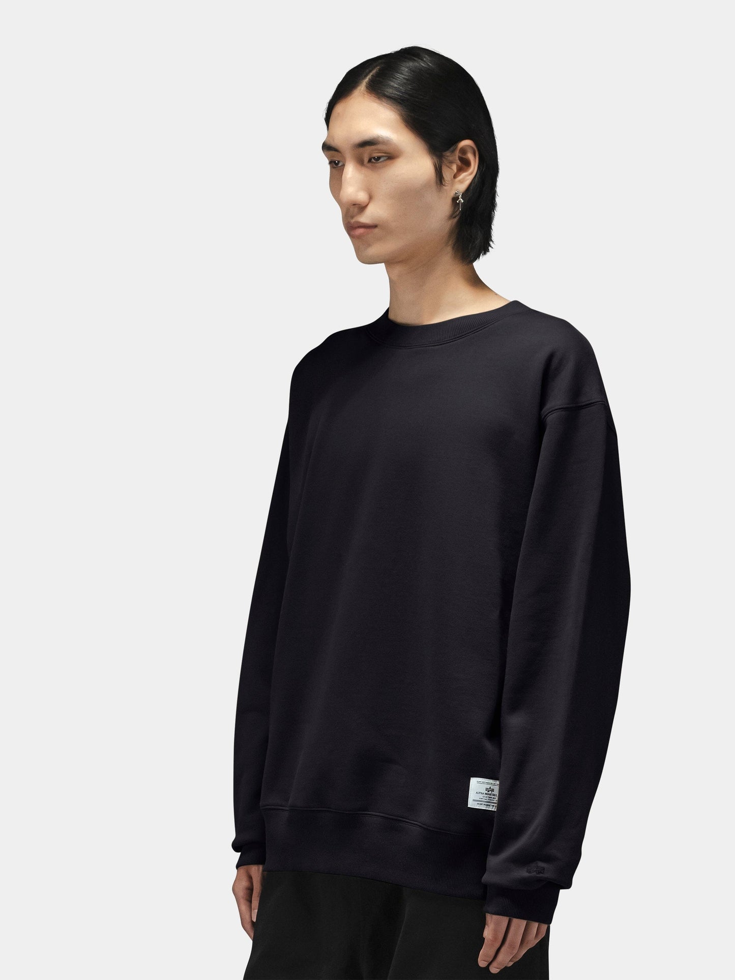 PATCHED CREWNECK TOP Alpha Industries 