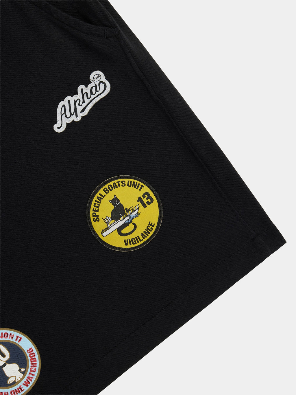 PATCHED JERSEY SHORT BOTTOMS Alpha Industries 