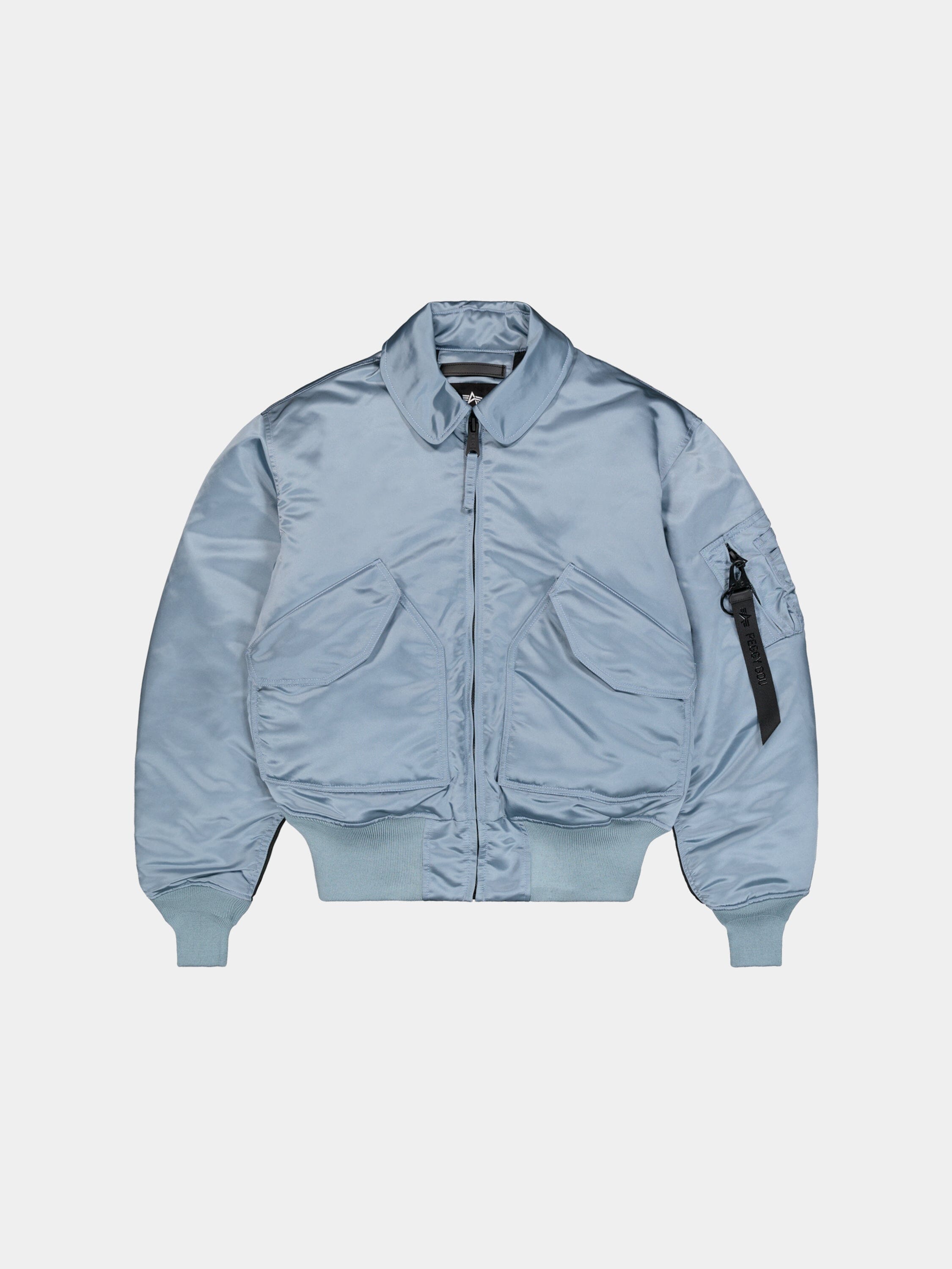 PEGGY GOU X ALPHA CWU 45/P BOMBER JACKET COLLAB Alpha Industries BLUE GRAY XS 