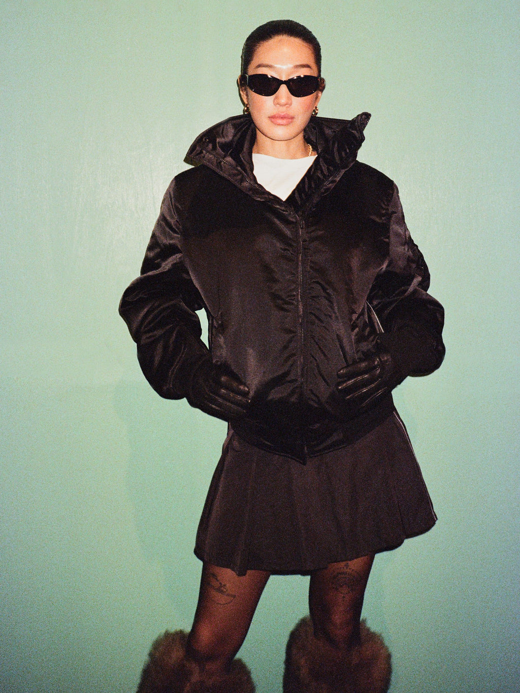 PEGGY GOU X ALPHA MINI WRAP SKIRT COLLAB Alpha Industries 