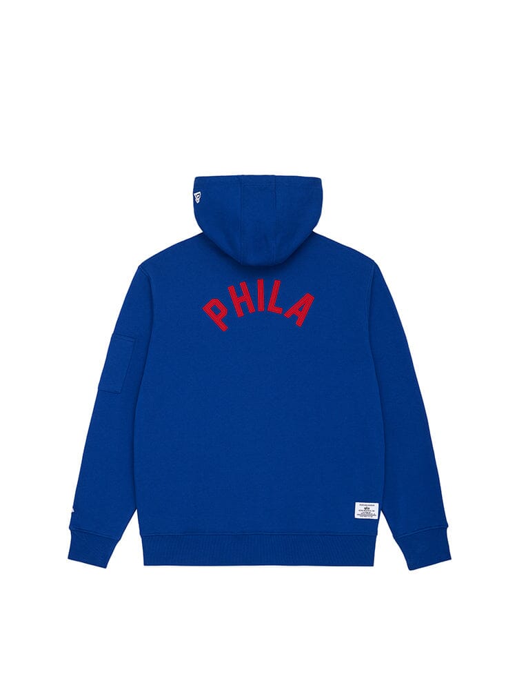 PHILADELPHIA 76ERS X ALPHA X NEW ERA HOODIE TOP Alpha Industries 