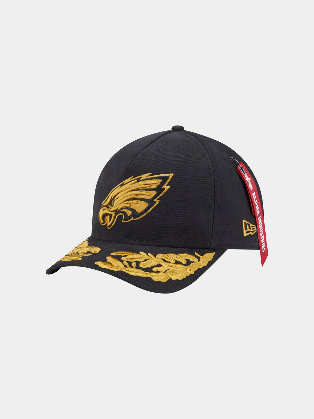 PHILADELPHIA EAGLES X ALPHA X NEW ERA 940 MC CAP ACCESSORY Alpha Industries BLACK O/S 
