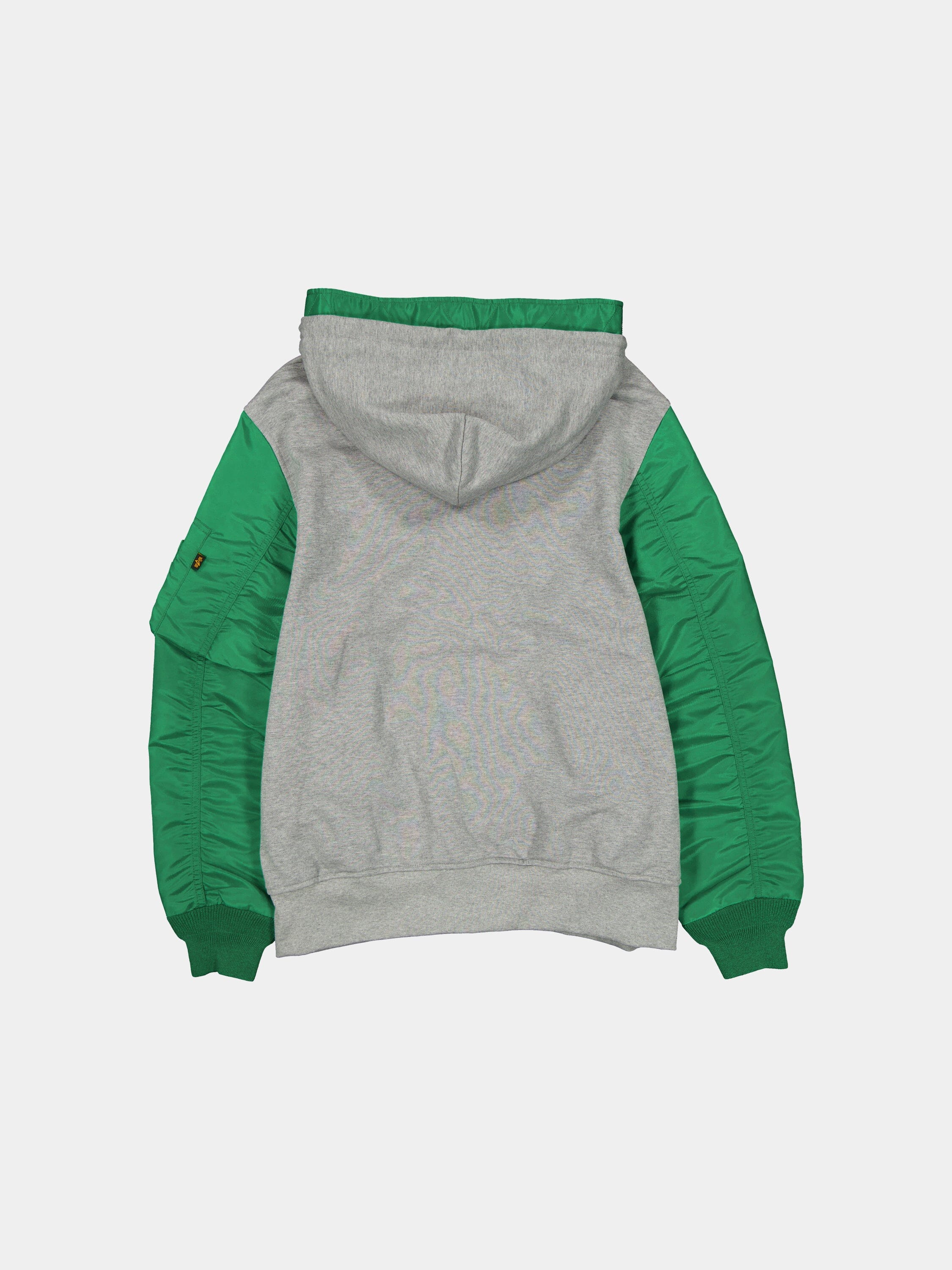 PHILADELPHIA EAGLES X ALPHA X NEW ERA MA-1 ZIP UP HOODIE OUTERWEAR Alpha Industries 