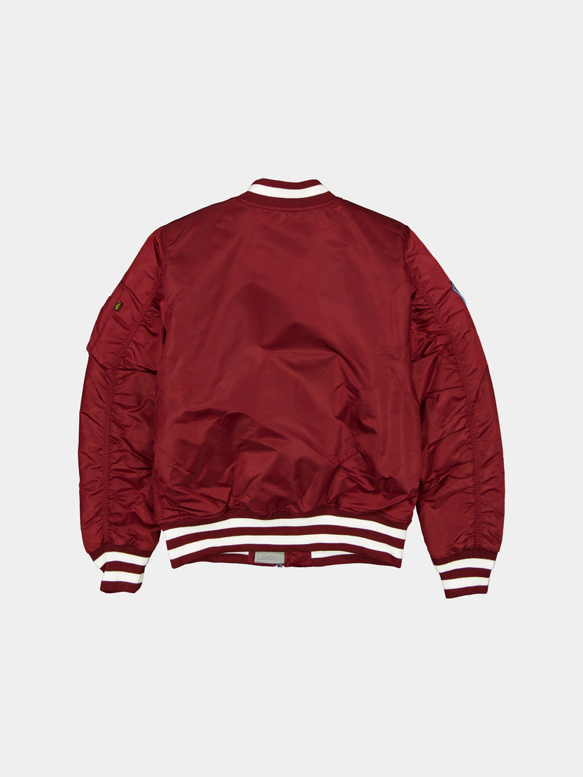 PHILADELPHIA PHILLIES X ALPHA X NEW ERA MA-1 BOMBER JACKET OUTERWEAR Alpha Industries 
