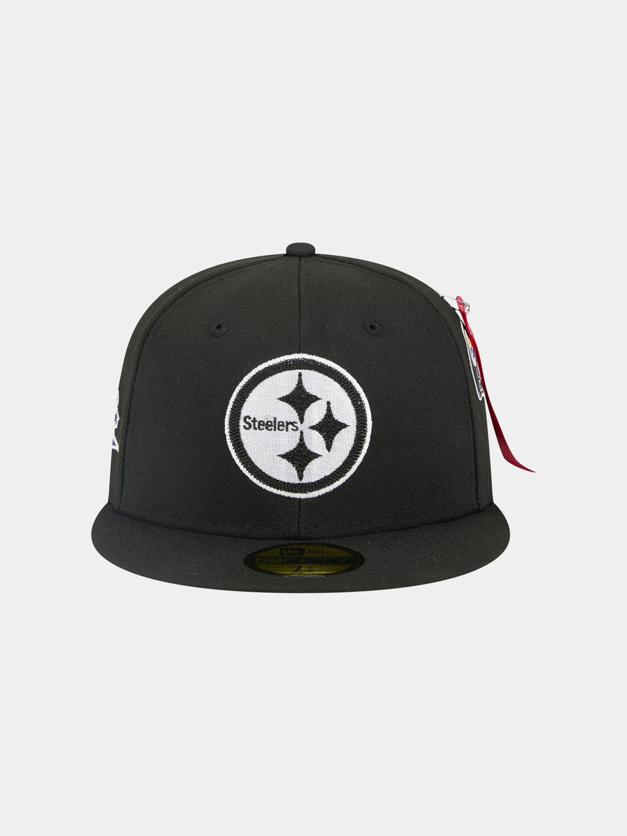 PITTSBURGH STEELERS X ALPHA X NEW ERA 59FIFTY FITTED CAP ACCESSORY Alpha Industries 