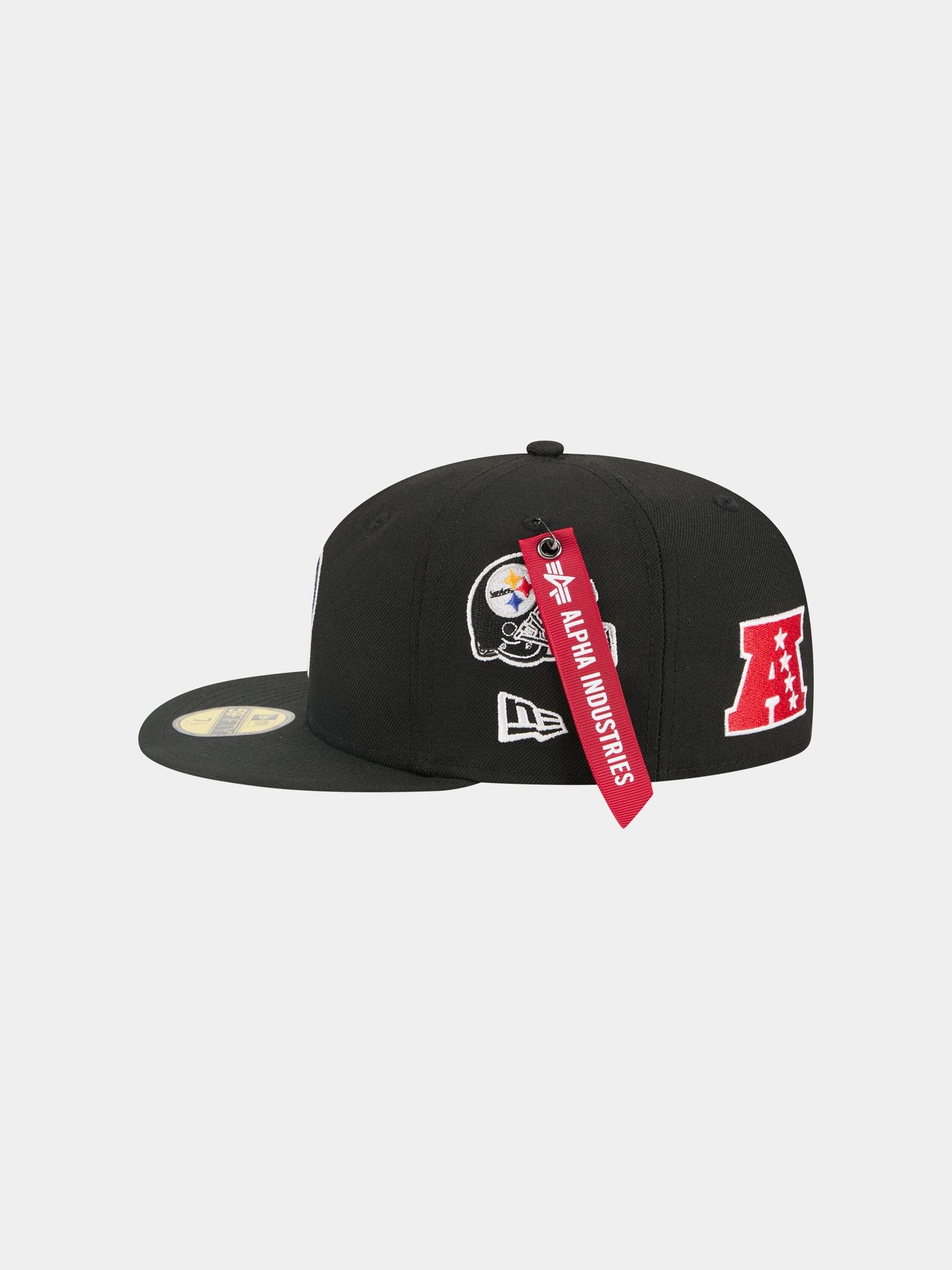 PITTSBURGH STEELERS X ALPHA X NEW ERA 59FIFTY FITTED CAP ACCESSORY Alpha Industries 
