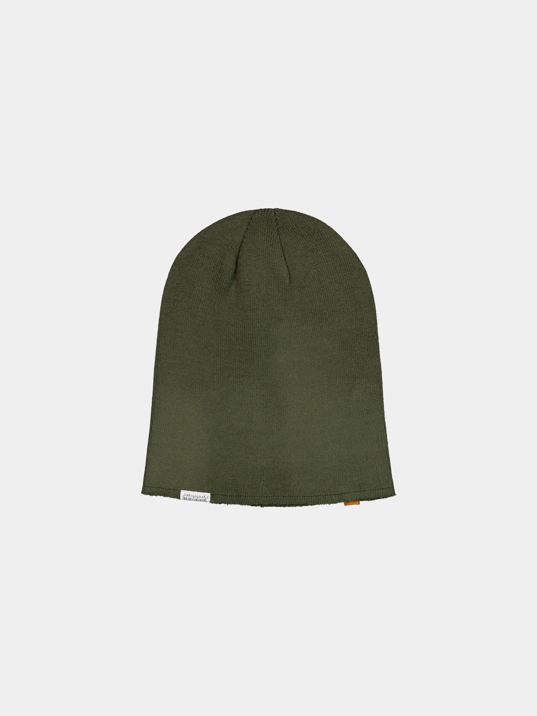 PROTOTYPES X ALPHA RAW BEANIE LABEL COLLAB PROTOTYPES 