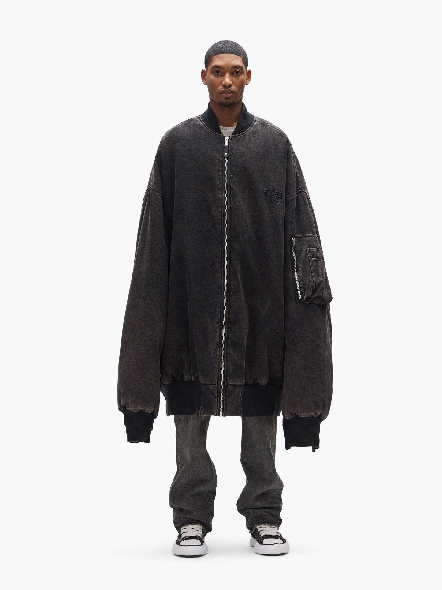 PURPLE X ALPHA GIANT BOMBER COLLAB Alpha Industries 