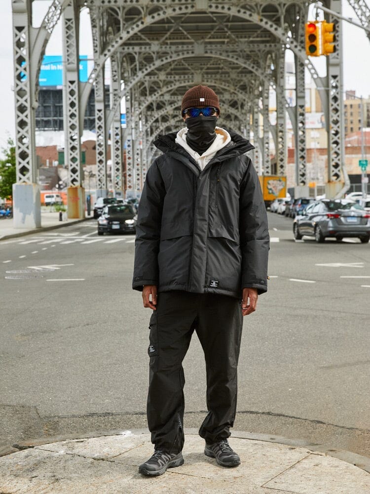 【BLACK】DRAWSTRING RAGLAN PARKA Raglan Parka | Alpha Industries