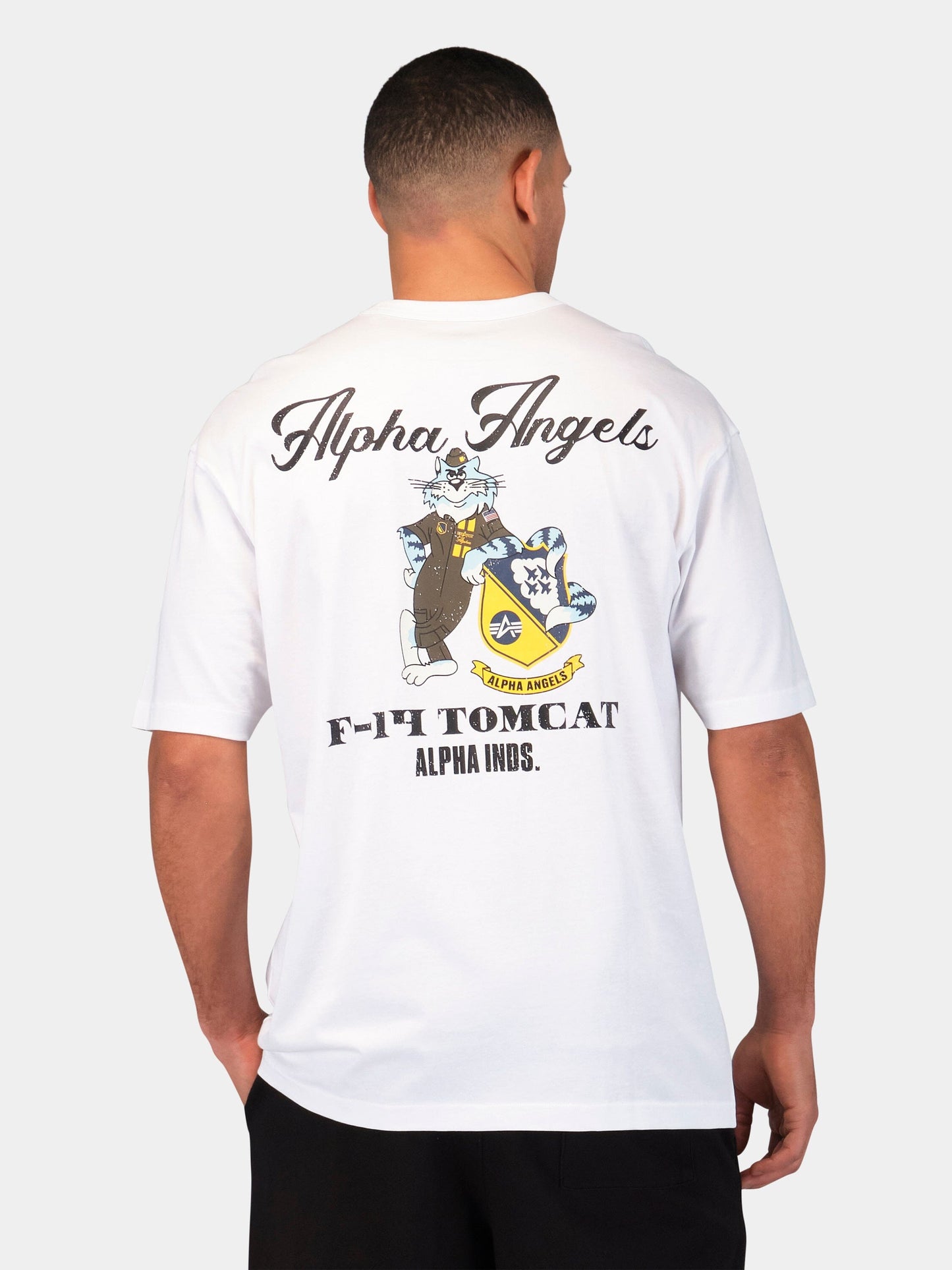 RELAXED ALPHA ANGELS TEE TOPS Alpha Industries 