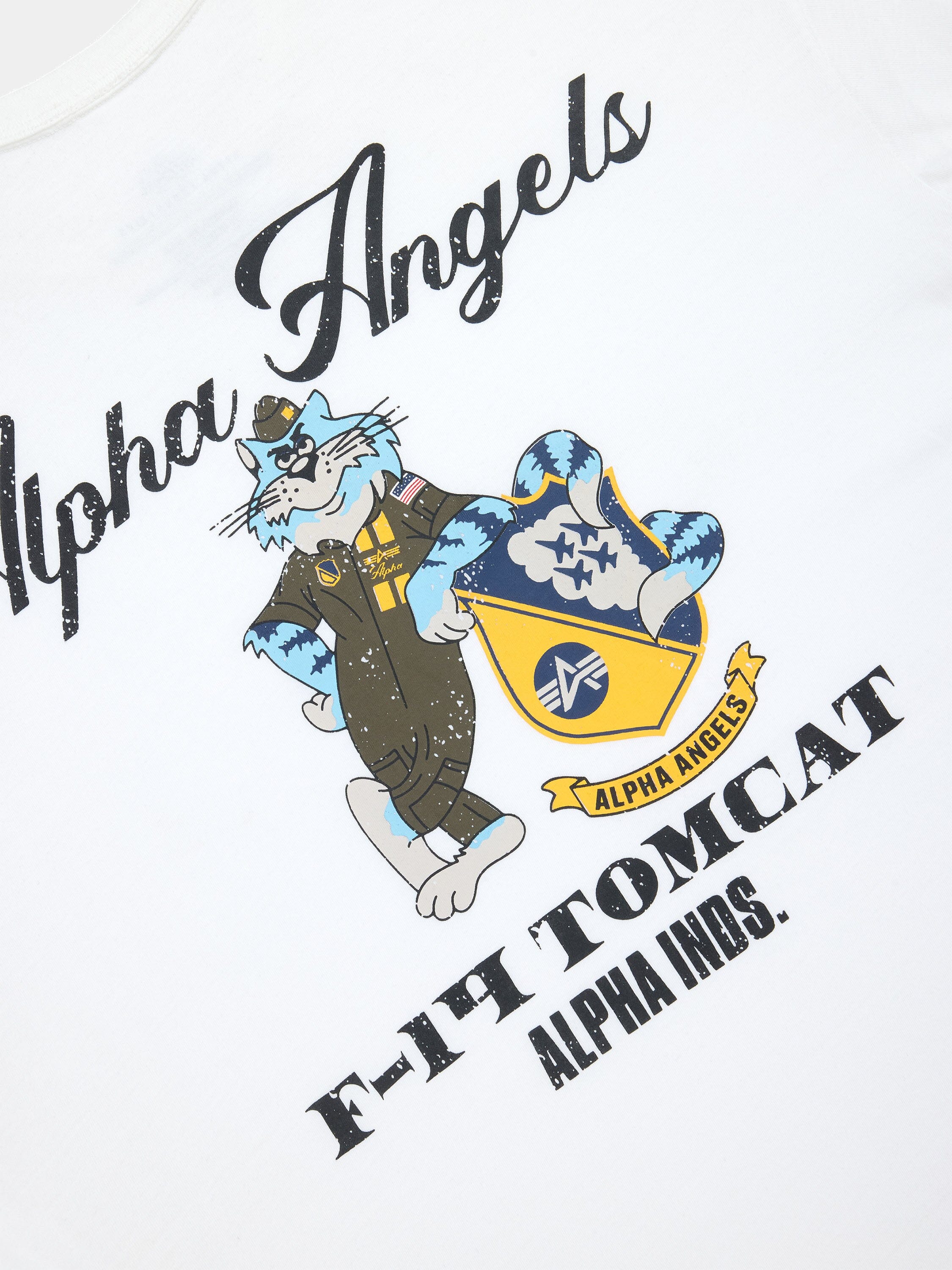 RELAXED ALPHA ANGELS TEE TOPS Alpha Industries 