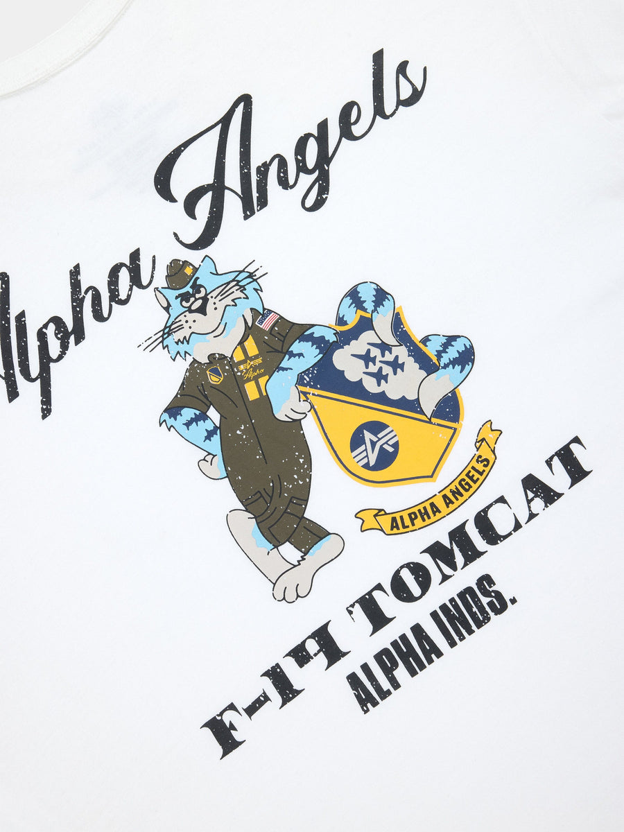 RELAXED ALPHA ANGELS TEE TOPS Alpha Industries 