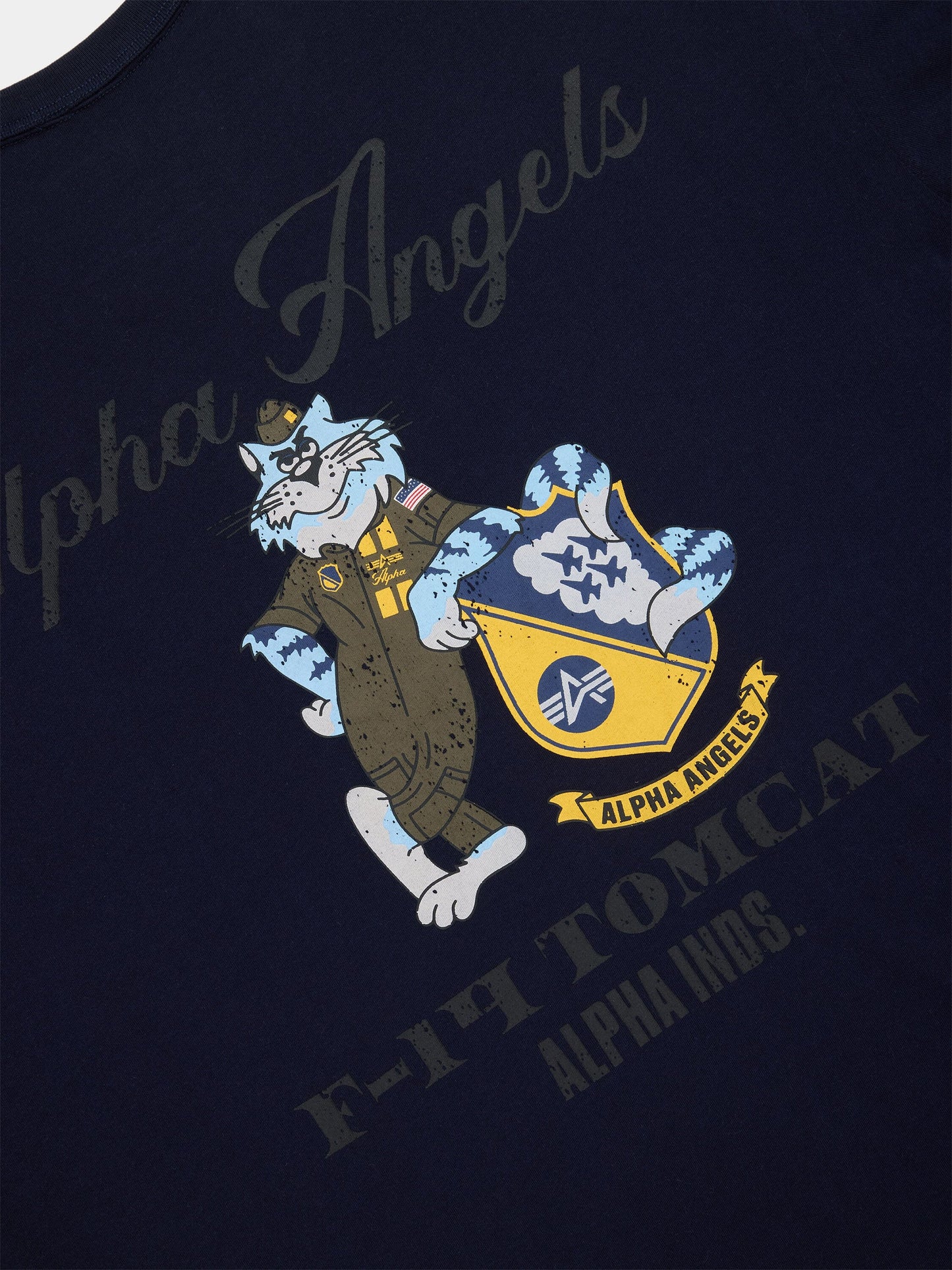 RELAXED ALPHA ANGELS TEE TOPS Alpha Industries 