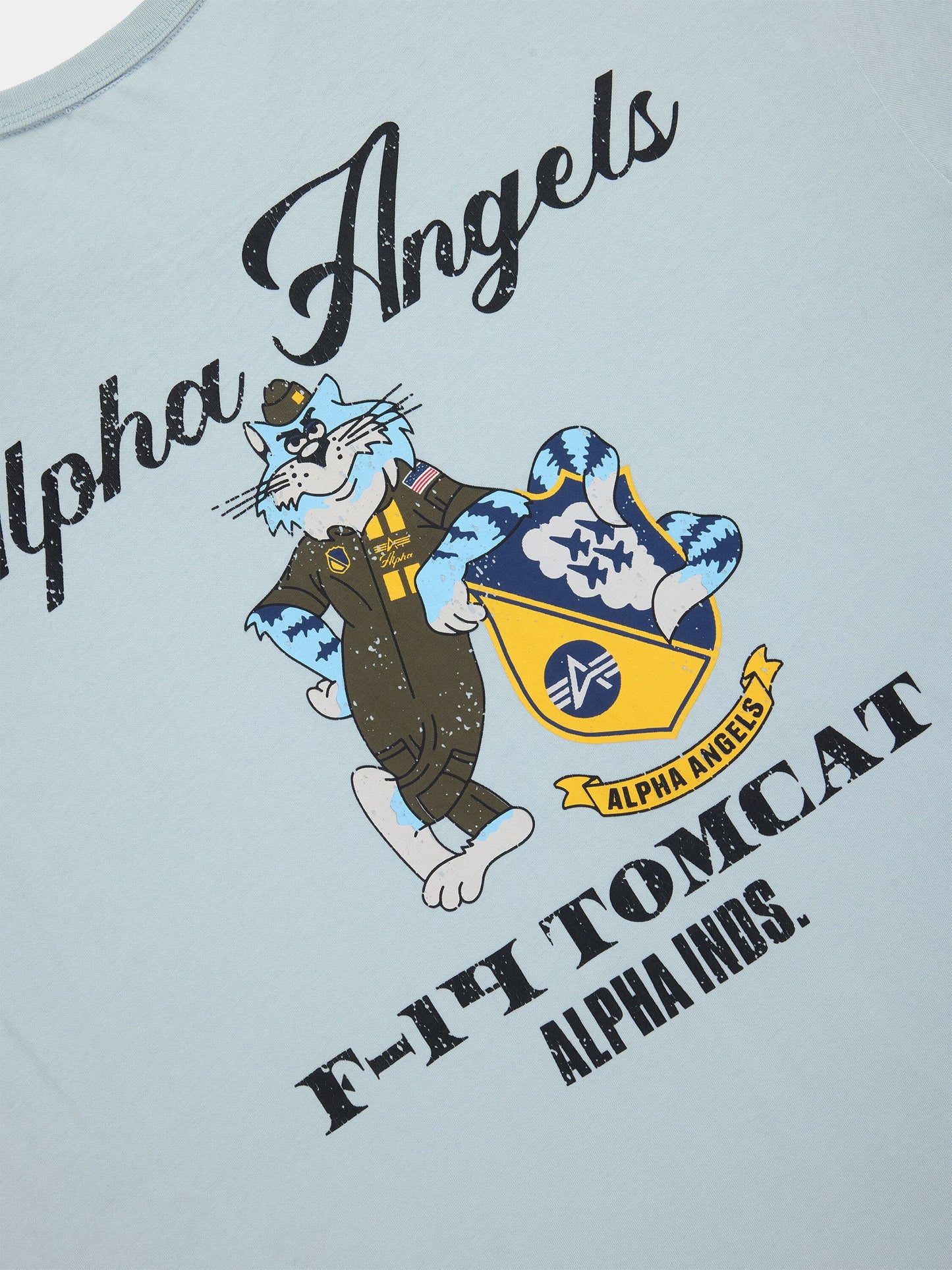 RELAXED ALPHA ANGELS TEE TOPS Alpha Industries 
