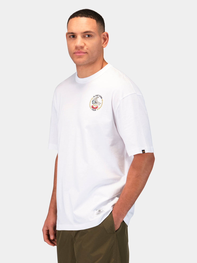 RELAXED ALPHA SEAL TEE TOPS Alpha Industries 