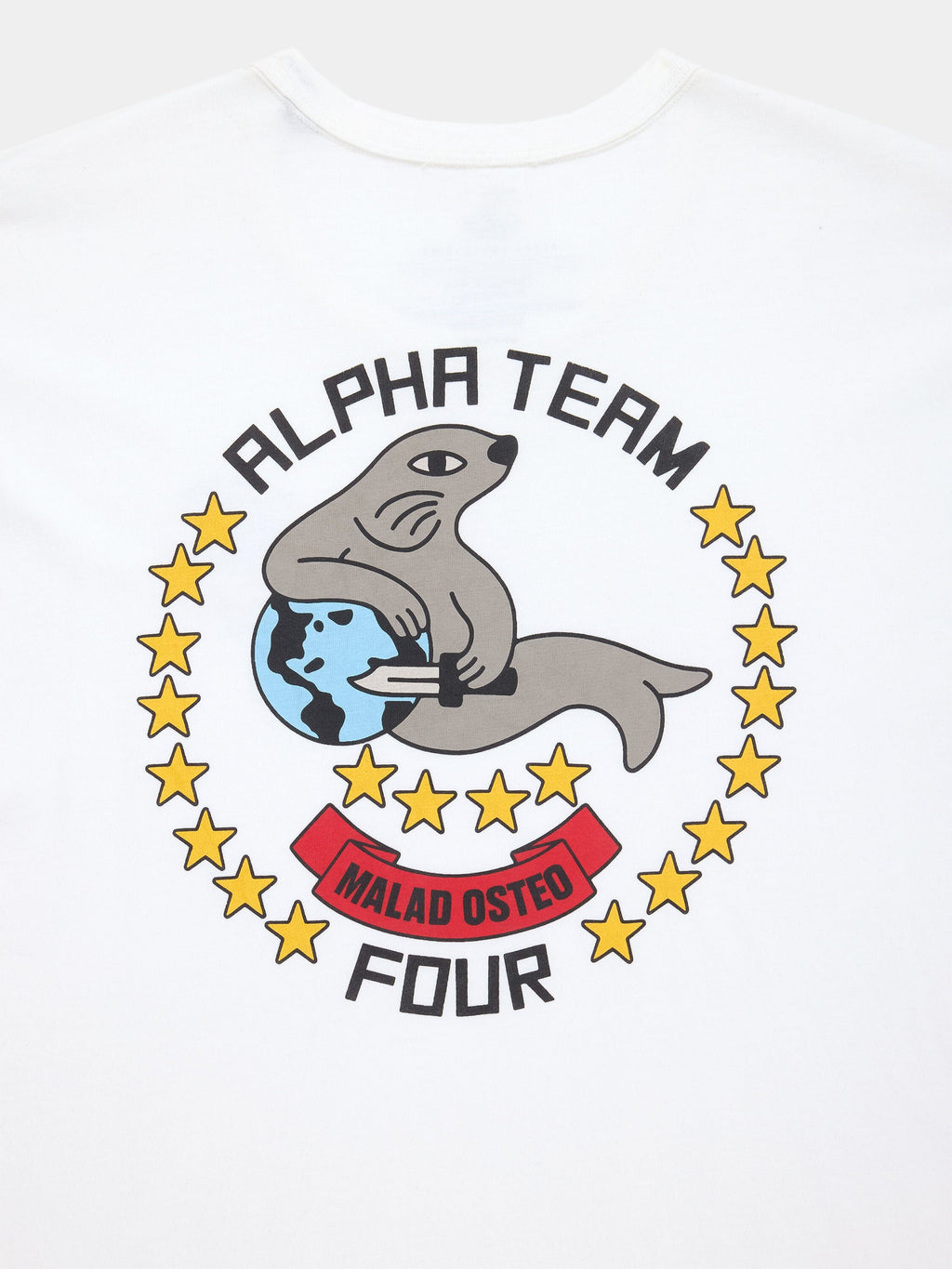RELAXED ALPHA SEAL TEE TOPS Alpha Industries 