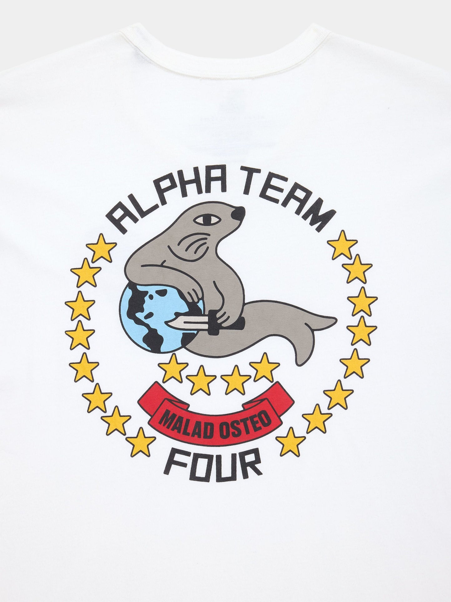 RELAXED ALPHA SEAL TEE TOPS Alpha Industries 