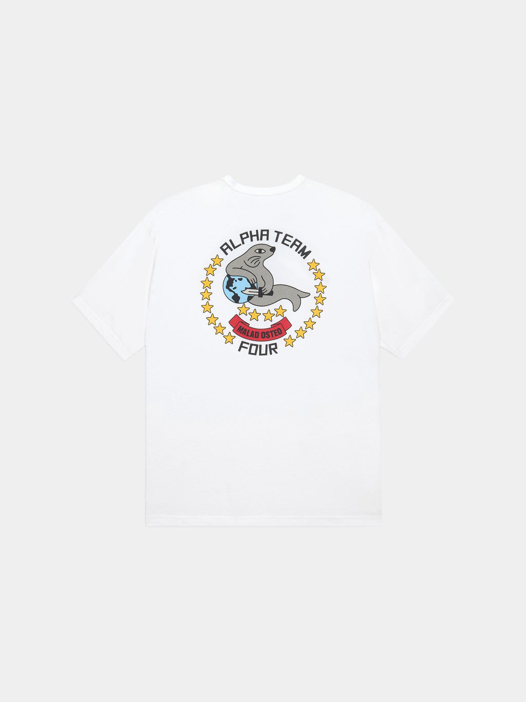 RELAXED ALPHA SEAL TEE TOPS Alpha Industries 