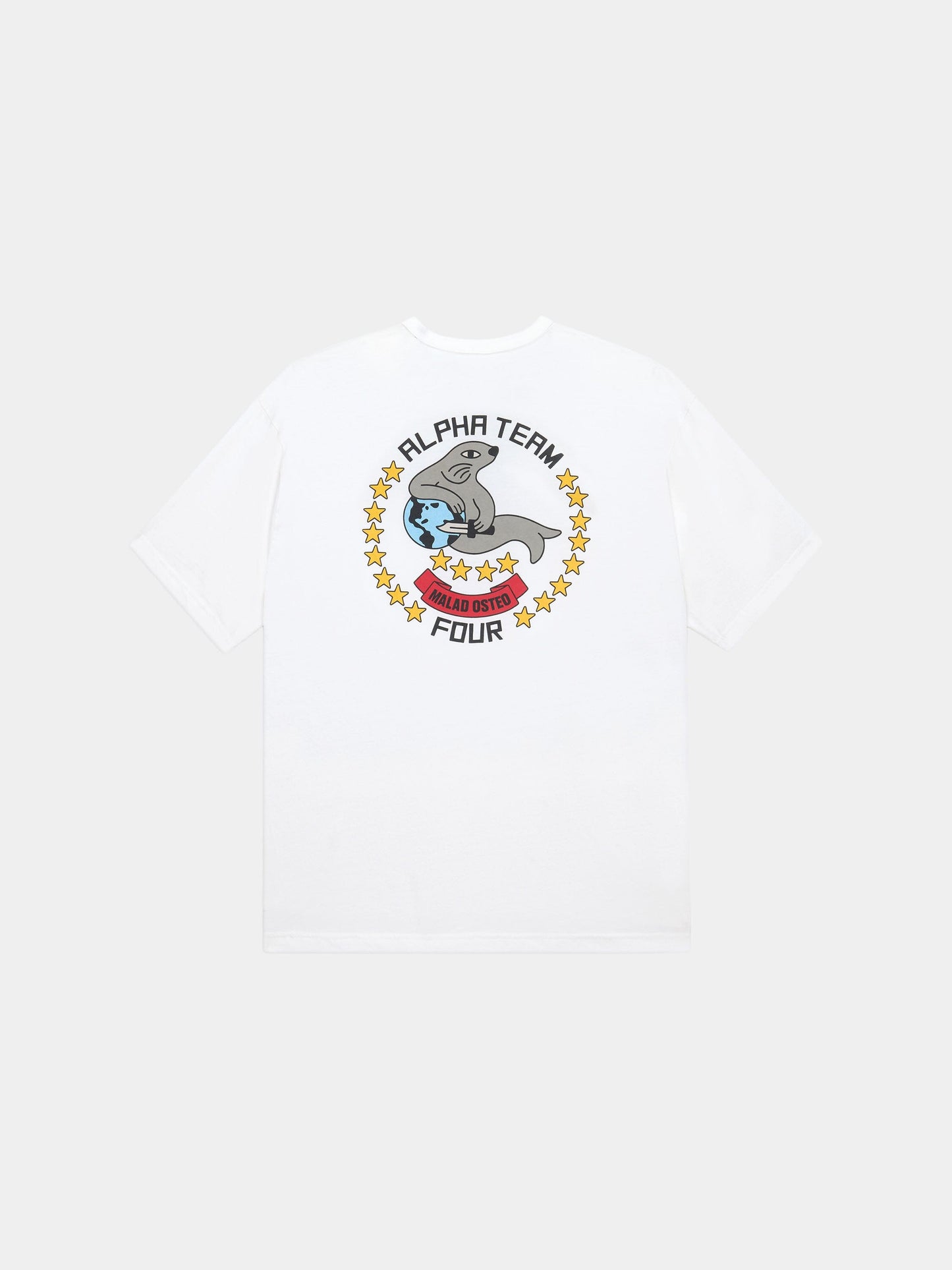RELAXED ALPHA SEAL TEE TOPS Alpha Industries 