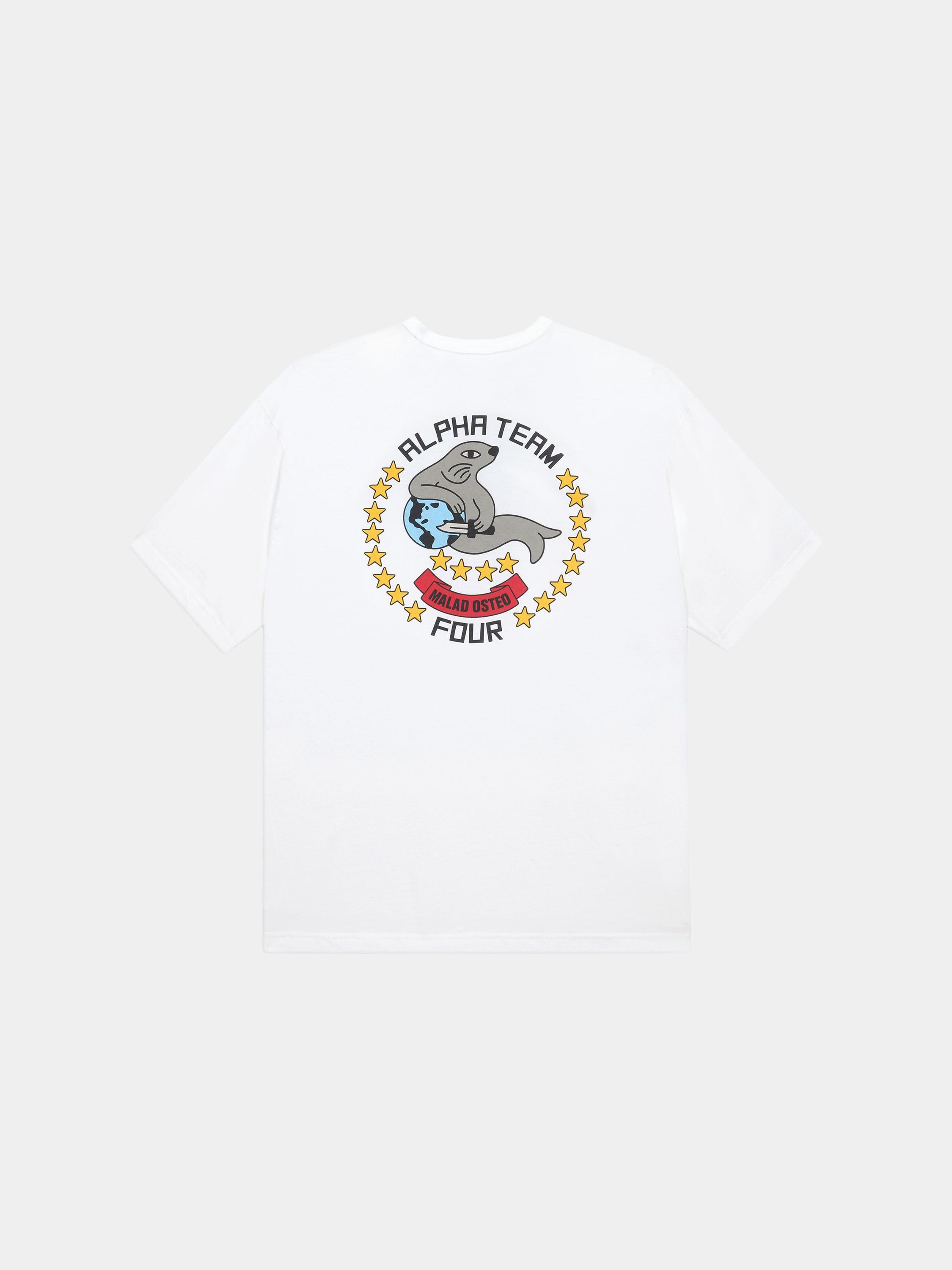 RELAXED ALPHA SEAL TEE TOPS Alpha Industries 