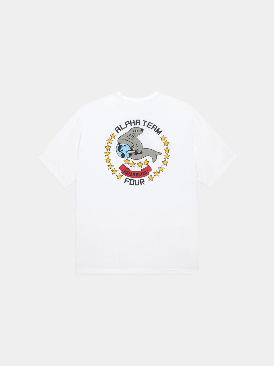 RELAXED ALPHA SEAL TEE TOPS Alpha Industries 