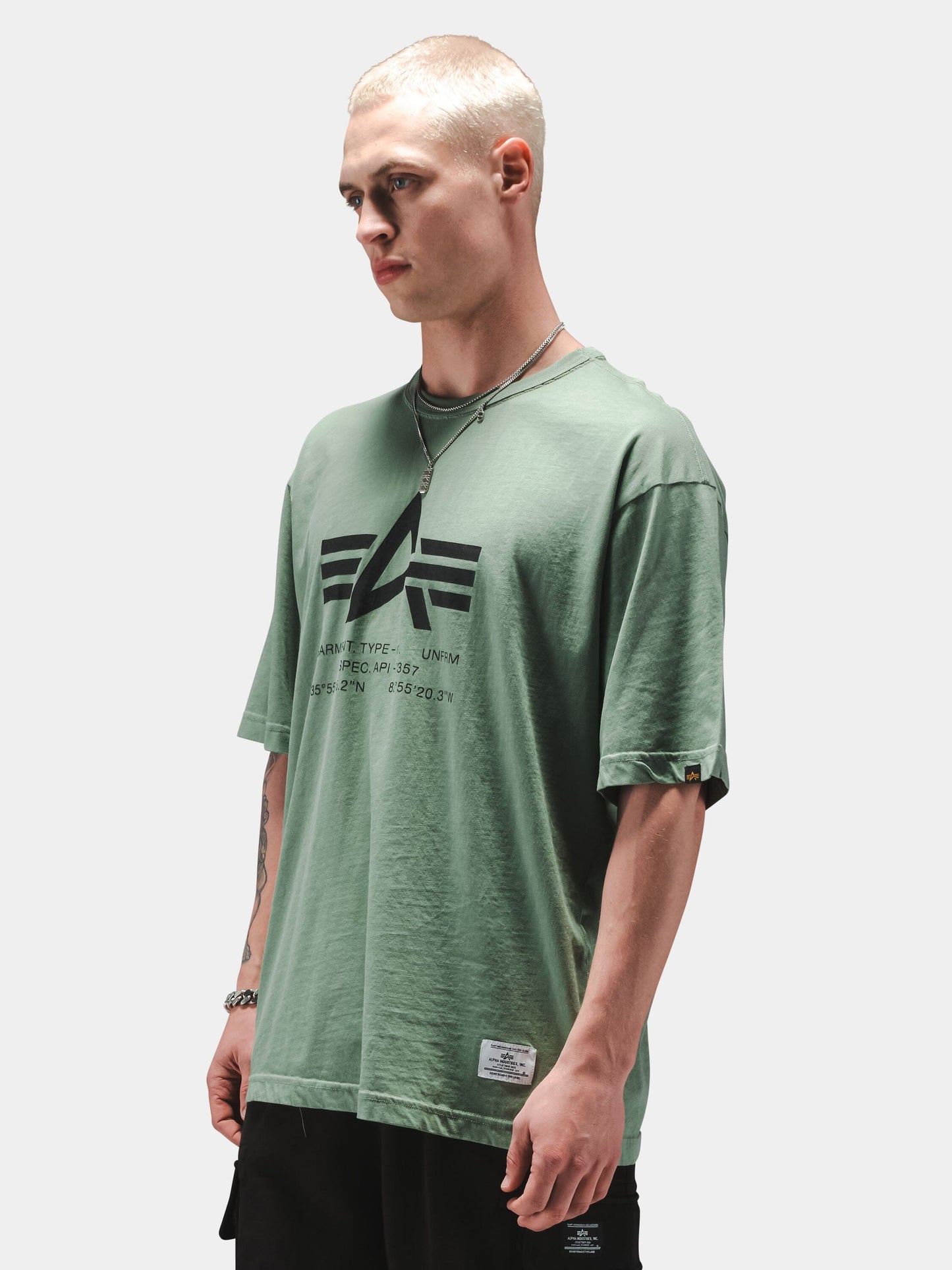 RELAXED COORINDATES TEE TOPS Alpha Industries 