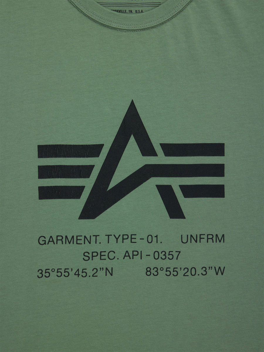 RELAXED COORINDATES TEE TOPS Alpha Industries 